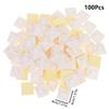 100Pcs Self Adhesive Cable Tie Holder Wire Fixing Base Strong Sticky Cable Tie Holder Organizer For Home Office Wire Storage