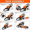 Heavy-duty Chainsaw Woodworking Grooving Machine Wood Peeling and Carving Tool for Carving Wood Safe Tool Wood Peeling Equipment