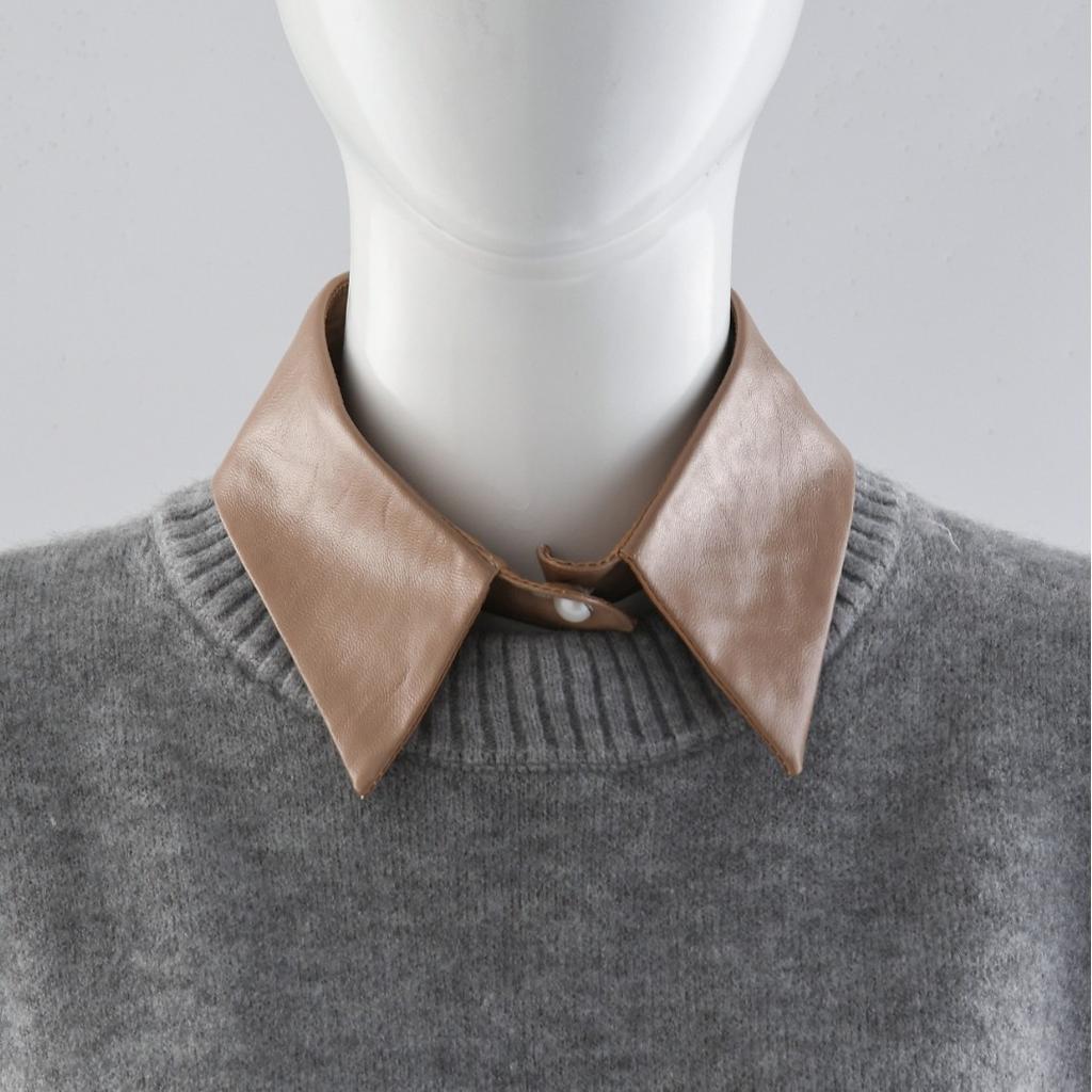 Shirt Fake Collar For Women Half Shirt Tie Neckwear Decorative Ladies Autumn Detachable Collar For Lapel Clothes Accessories