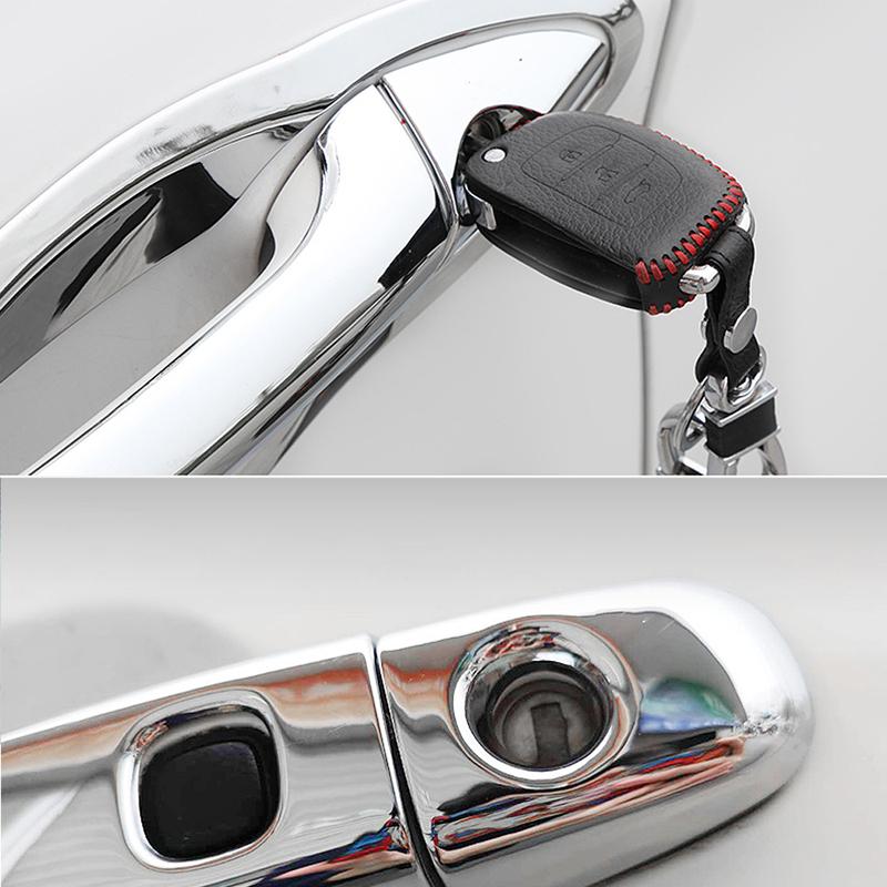 For Lexus RX XU30 2003~2009 Chrome Exterior Door Handle Cover Car Accessories Stickers Trim Set RX300 RX330 RX350 RX400h 2004