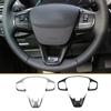 Car Steering Wheel Trim Control Button Frame Cover For Ford Fiesta MK8 2017 - for Ford Focus - accessories
