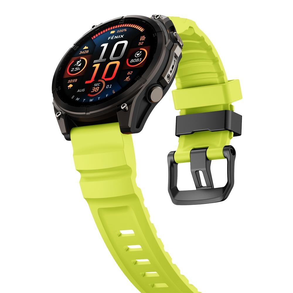 QuickFit 22mm 26mm Strap for Garmin Fenix 8 E Silicone Band for Garmin Fenix 7 7X 5Plus 6XPro Enduro 2 Bracelet Watchband