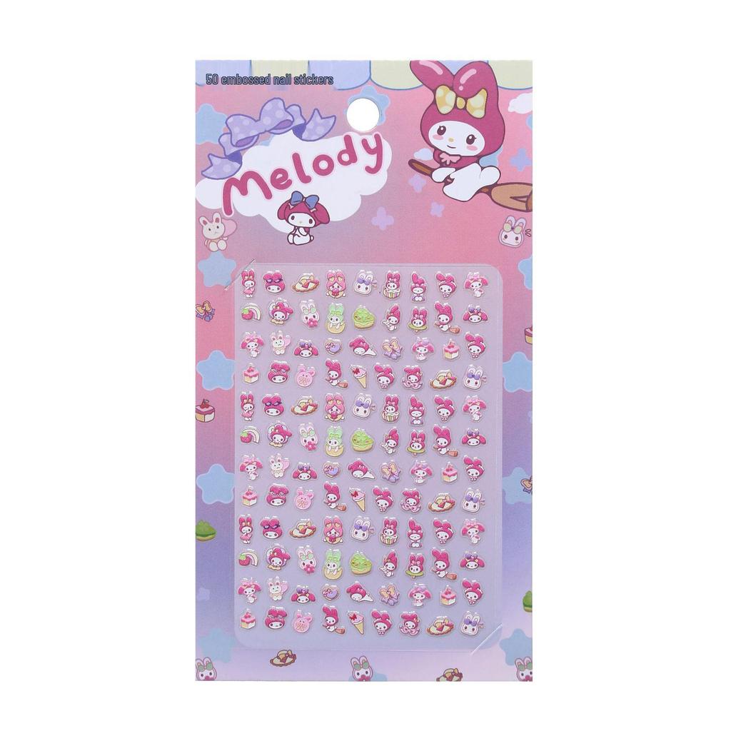 5D Luminous Children's Cartoon Nail Stickers - Cute DIY Nail Art for Girls