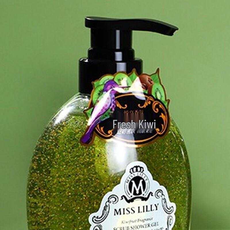 MISS LILLY Kiwi Duft Peeling Duschgel mit Aminosäuren