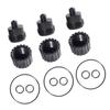 Maintenance Kit For Jandy 2133 Pool Valves Includes Grease Cups O-Rings For Smooth Operation Rebuild Kit Pool Equipment Parts