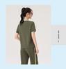 Women's Summer Sportswear Set: Lapel Short Sleeve Top & Loose Long Pants, Plus Size, Casual Two-Piece Running Suit