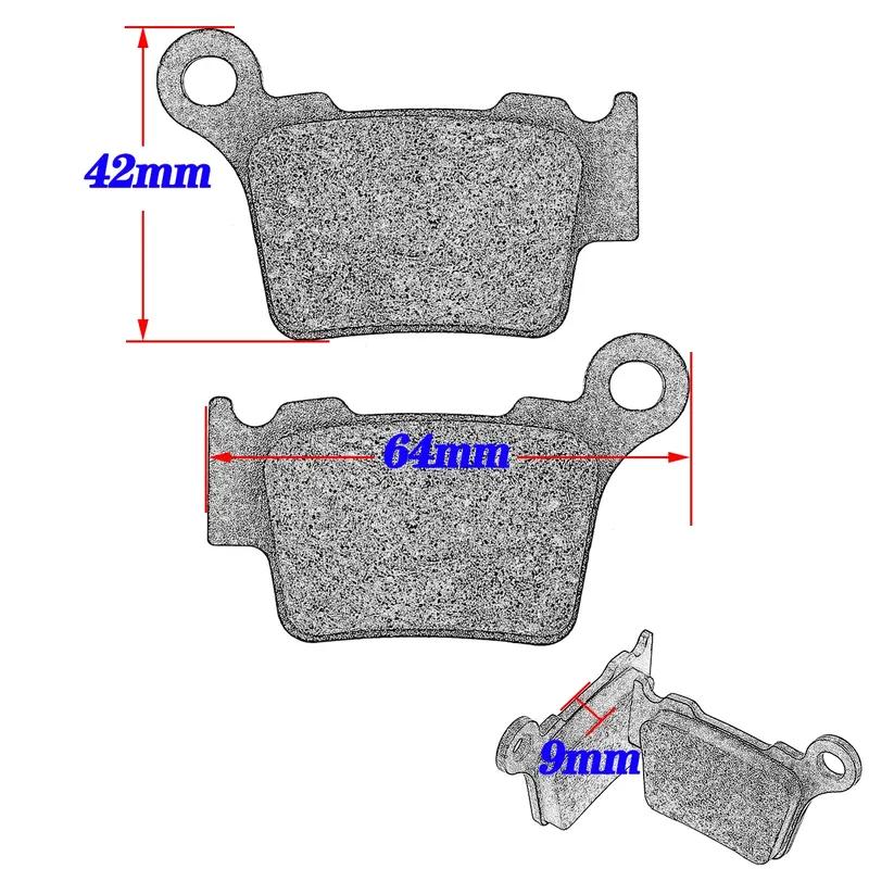 Motorcycle Front & Rear Brake Pads For KTM EXC EXCF SX SXF XC XCF XCWF Tpi 85 125 250 300 350 450 2003-2023 Enduro Dirt Pit Bike