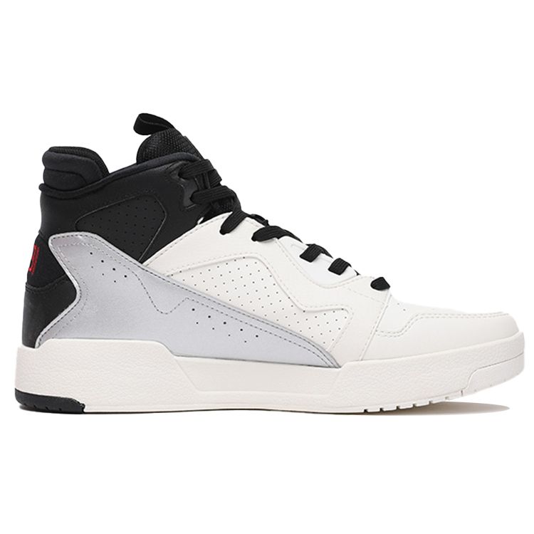 Anta Dominator High-Top Skateschuhe Herren Skateschuhe Schwarz Weiß 112118050-3