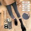Extra Thick Baby Fleece Fleece Thickened Leggings for Women's Winter New Outer Wear Large Size High Waist Tight Thermal Cotton Pants