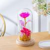 Led Rose Decoration Light Exquisite Desktop Decorative Light Valentine'S Day Gift Lamp High Fidelity Artificial Flower Ornament