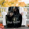 Custom Name The Lord of the Rings Theme Printed Blanket - Perfect for Couch, Bed, Travel & Outdoor Use | Machine Washable, Cozy & Durable.