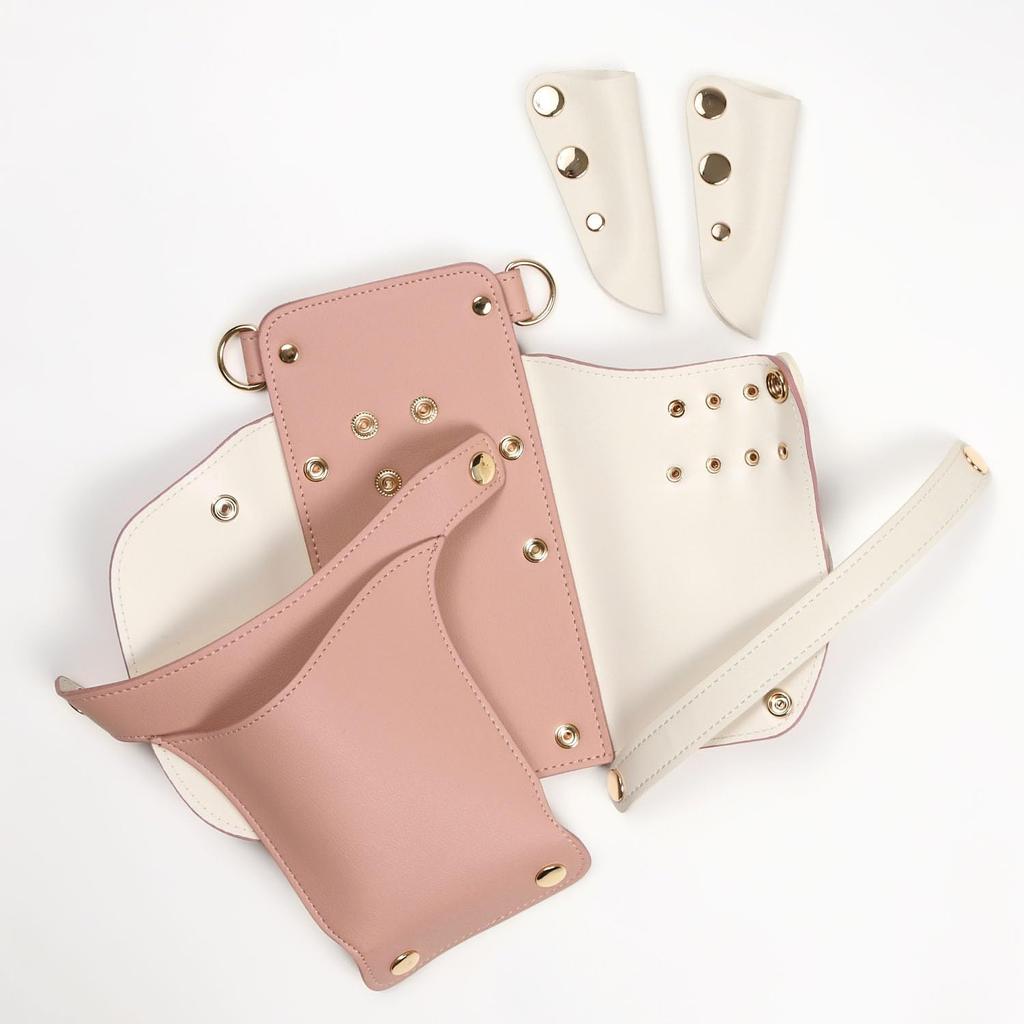 A Japanese Manufacturer Specializing In Scissor Sienna Pink X Holds Ideal for and Barbers DEEDS, Cases, No. 361, Ivory, 4-6 Scissors, Hairdressers,