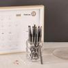 12-Piece Gradient Nail Art Brush Set - Round Head for Line & Flower Painting