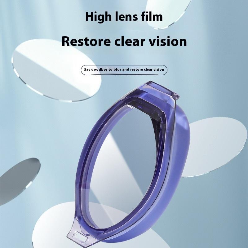 1Pc Unisex Professional Swimming Goggles With Box Waterproof Anti-Fog Swim Goggles For Adults Men Women