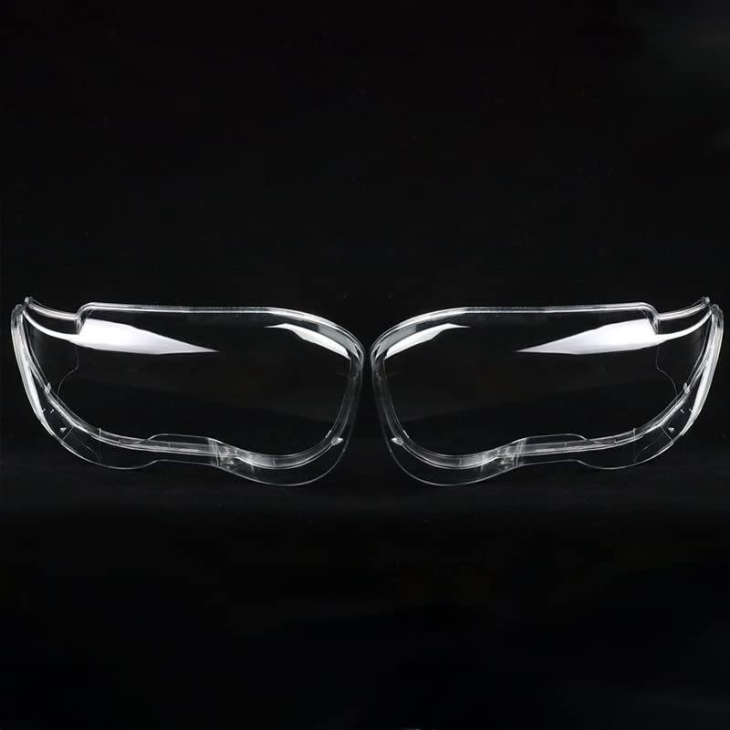 Car Headlight Lens Cover For BMW E65 E66 E67 7-Series 730 735 760 2001-2004 Headlamp Shell Transparent Lampshade