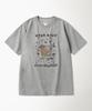 Beulonseun Vintage Cocktail Loopwheeled Graphic Tee Melange
