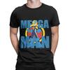 Mega Emblem Minimal Funny 100% Cotton T-Shirt Megaman Tees Tops For Men