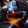 Basketball On Fire And Ice Blanket Flannel Blanket for Bed, Sofa, Camping, Hiking, Picnic Essentials, Gift for Family Fan Gifts