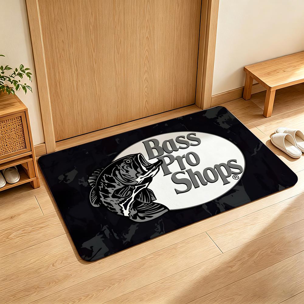 

Outdoor B-Bass P-Pro S-Shops Floor Mat Soft Flannel Entrance Door Mat Non Slip Absorbent Bathroom Bedroom Floor Rug 40x60cm