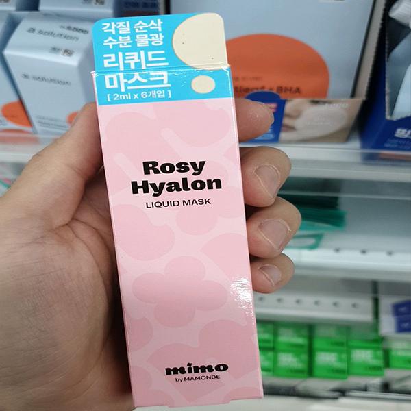 Mimo by Mamonde Rosy Hyalon Liquid Mask 2ml x 6pcs 2ml