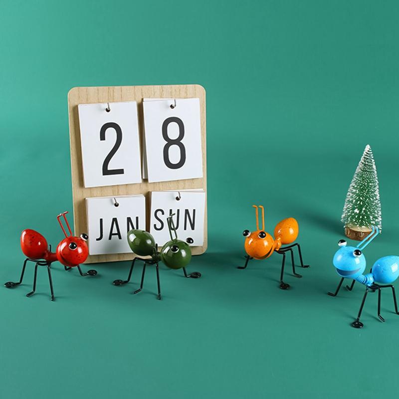 Bonita estatua de hormiga para decoración de jardín, figura de hormiga para decoración de césped y patio al aire libre, escultura de hormiga, decoración de escritorio para el hogar