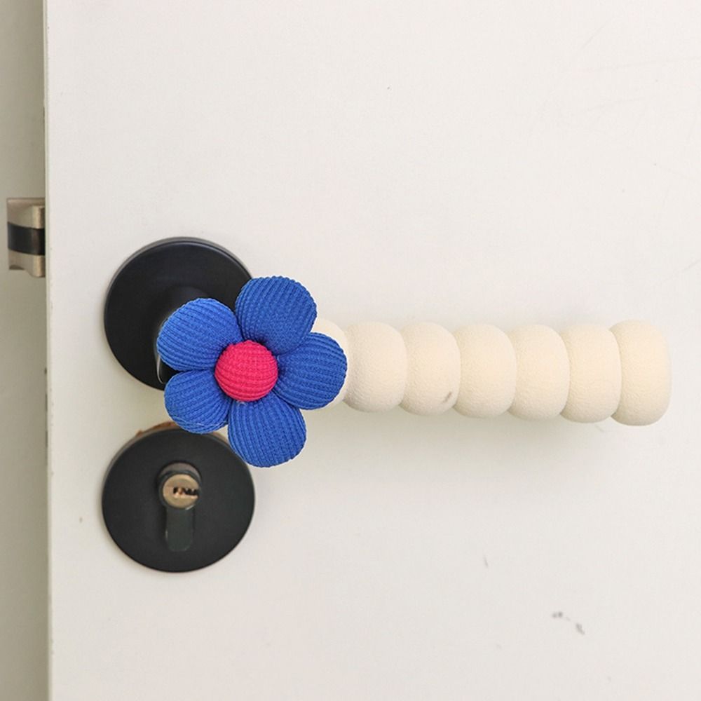 4Pcs Cartoon Door Handle Cover EVA Doorknob Protector Universal Doorknob Protective Sheath for Home
