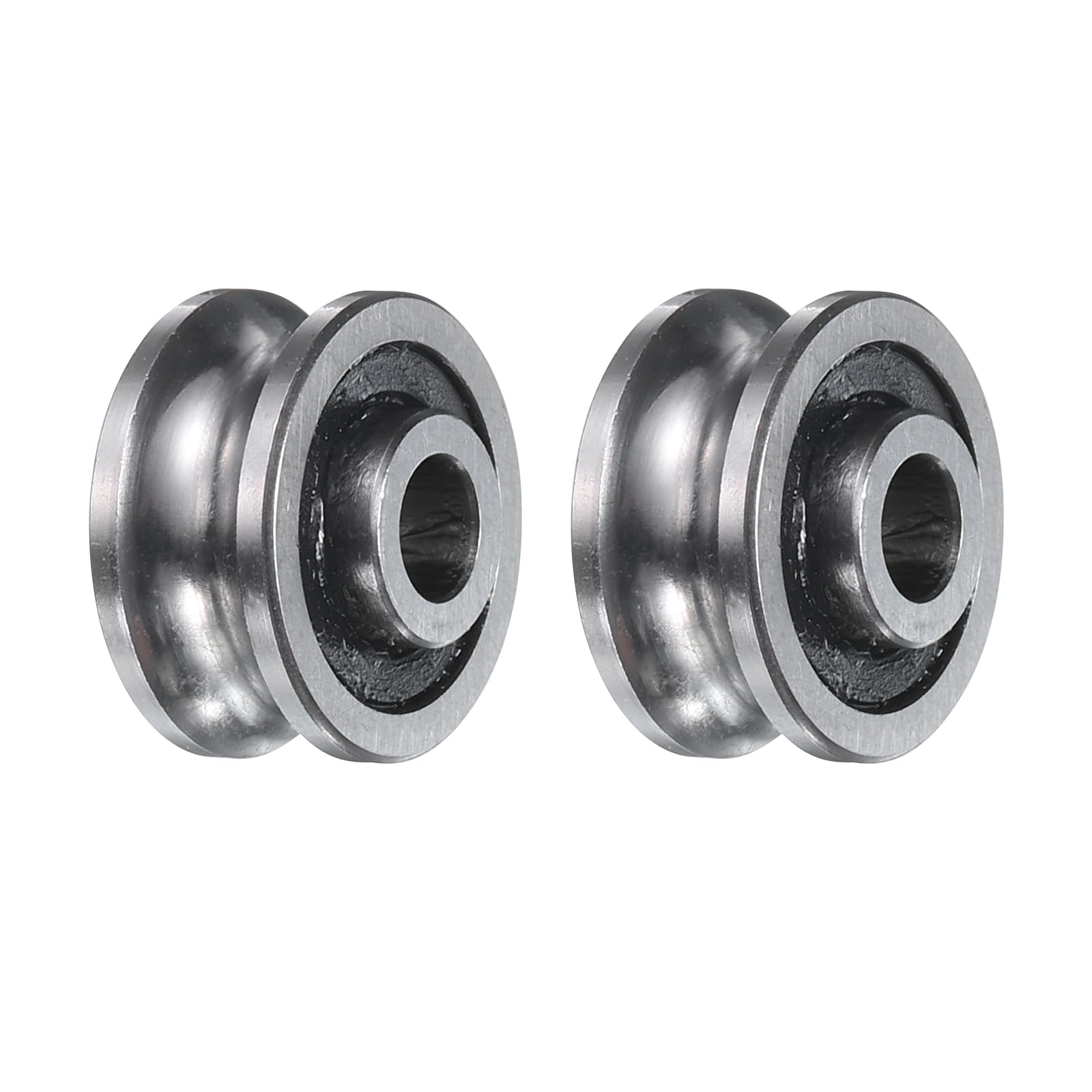 

uxcell 2pcs SG15 Deep U Groove Ball Track Guide Bearing 5mm Inner Diameter x