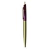 Anterique Ballpoint Oil-Based Pen, 0.5mm, Brass, Maroon, BP2-MR