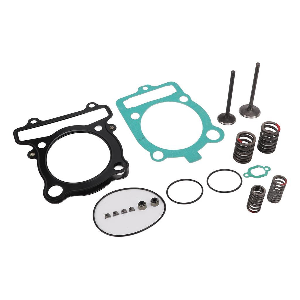 Cylinder Intake Exhaust Valve Gasket Kit ATV Accessory Replacement for Warrior 350 YFM350X 1987‑2004