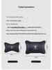 Maserati Car Headrest Neck Pillow & Lumbar Cushion for Ghibli, Quattroporte, Levante