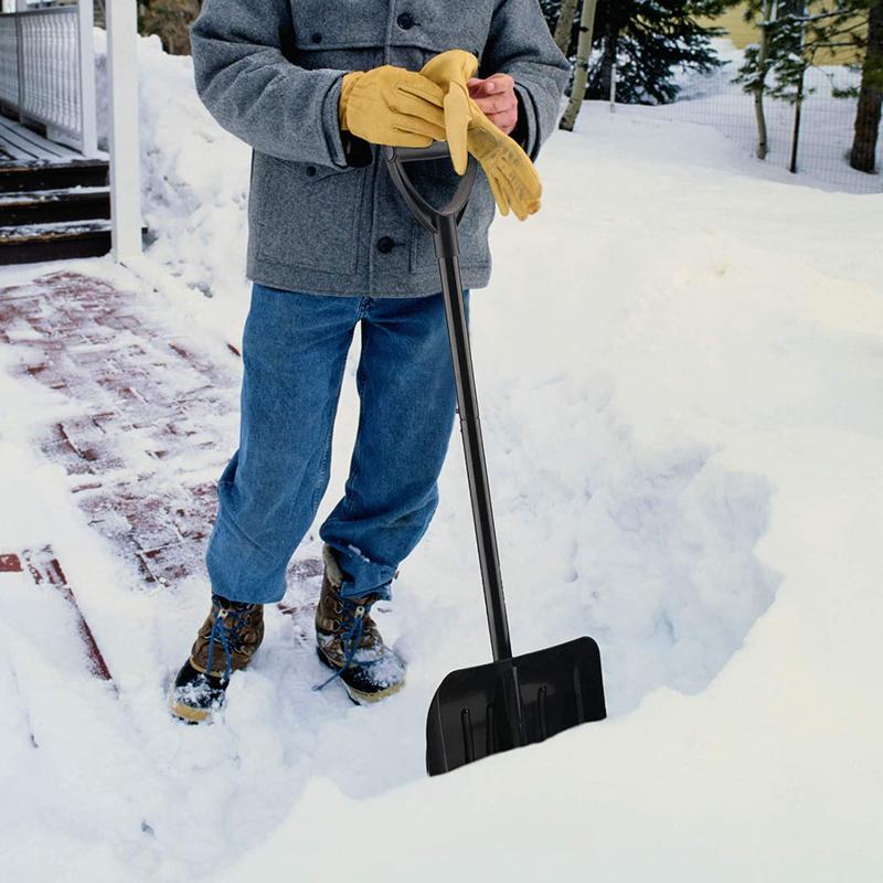 Removable Outdoor Snow Shovel Aluminum Alloy Ice Shovel Winter Snow Remover Tool Camping Garden Shovel Survival Tools