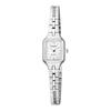 50 Meters Waterproof, Solar Quartz, Steel Strap, , 13.7mm, Same Style for Men and Women, White Dial EG2040-55A