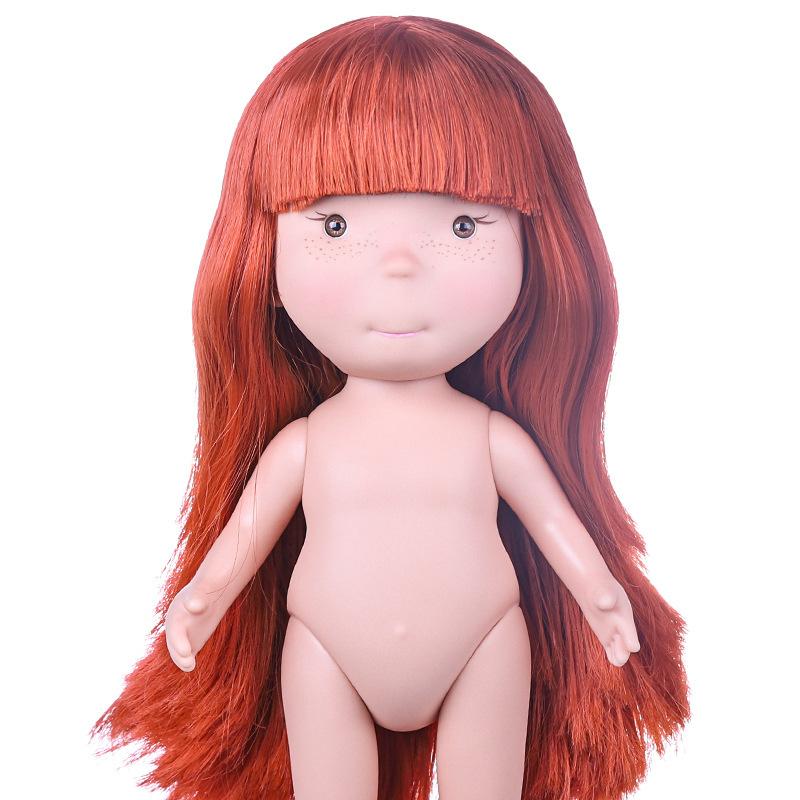 New Mia 24Cm Vinyl Naked Dolls With Movable Joints Waldorf Diy Custom Play Dolls For Kids Pretend Play Handmade Craft Toys