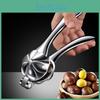 Shell Chestnut Stainless Steel Clip Opener Nut Cracker Sheller Household Chestnut Peeling Walnut Pliers Cutter Kitchen Tool