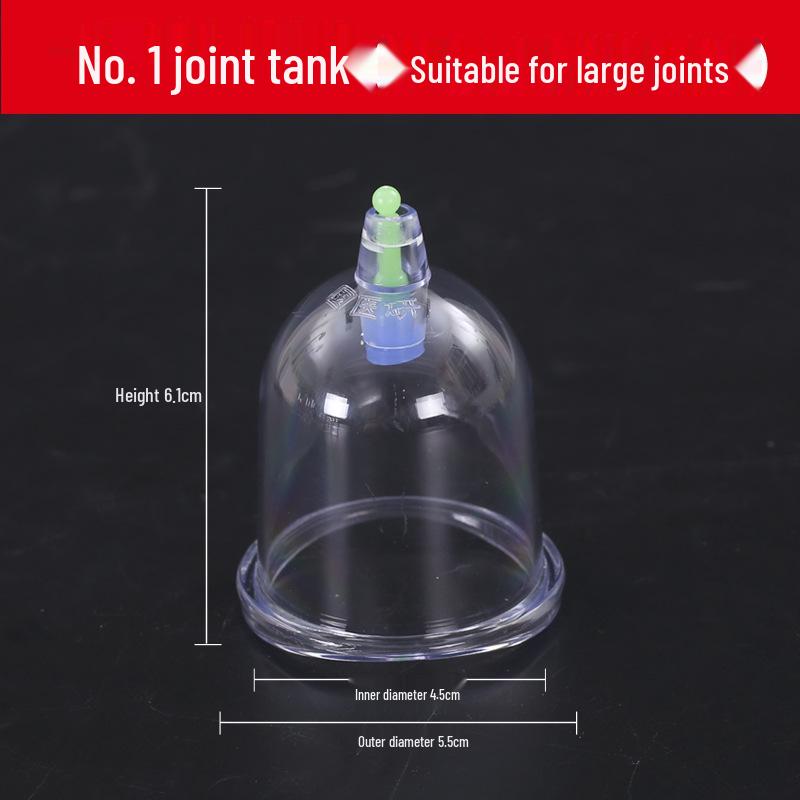 Home Cupping Device: Large Single Can Vacuum Suction Set