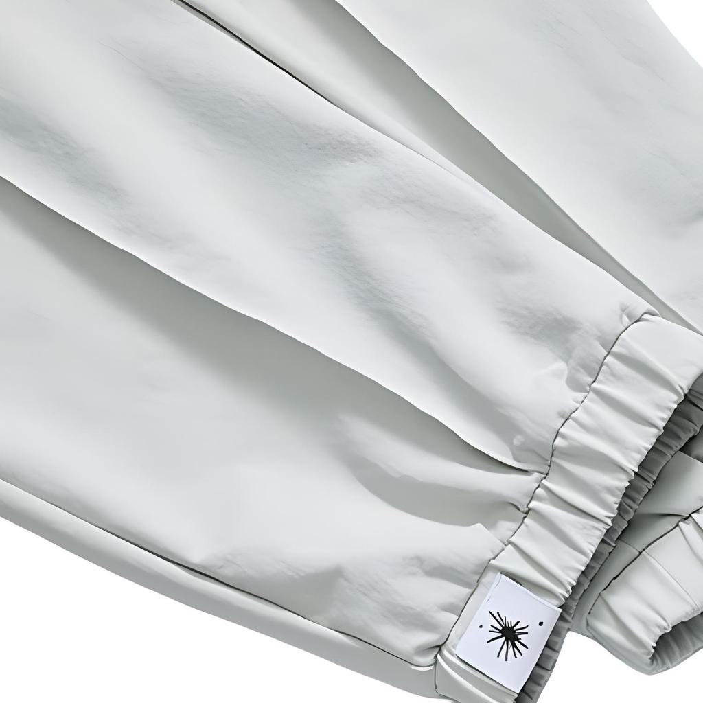 FILA X MIHARA YASUHIRO Collaboration Woven Logo Tapered Casual Pants Women bottoms Rock-Gray F11W143801F-GY
