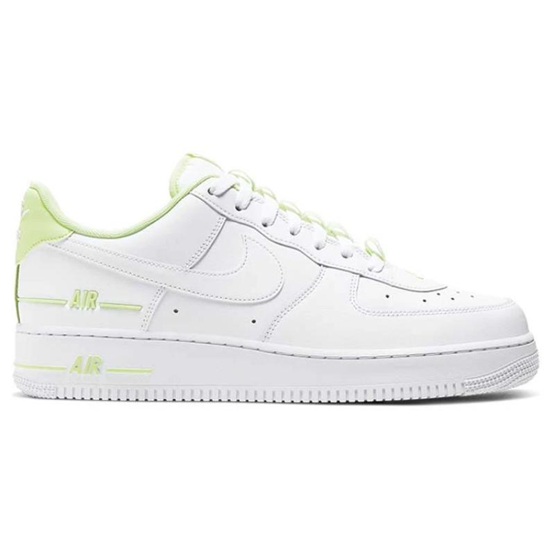 Nike Air Force 1 Low Double Air Low White Barely Volt Sneakers CJ1379-101