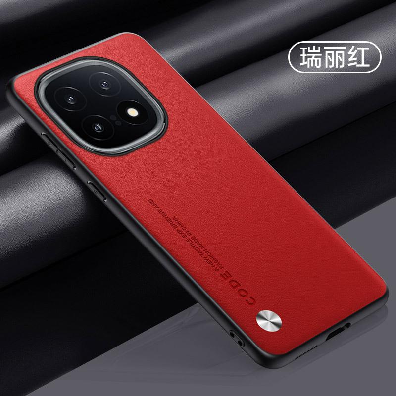 Applicable To VIVO IQOO15 Mobile Phone Case IQOONEO11 Plain Leather IQOOZ10Turbo + Anti-drop Protective Case