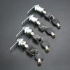 1Set Drawer Tubular Cam Lock For Door Mailbox Cupboard Cabinet  +Locking Plate Furniture Hardware 16/20/25/30mm with Alike Keys