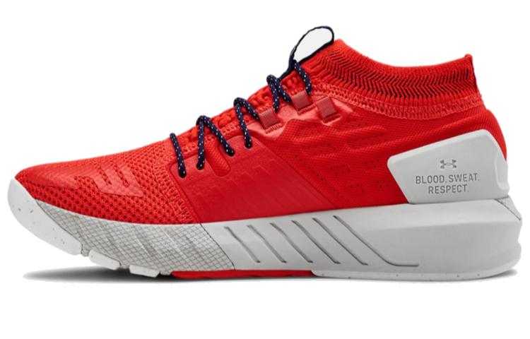 Under Armour Project Rock 2 Blood Orange Halo Grey (Women s) 35.5