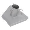 Satellite Dish Pipe Adapter Stainless Steel Satellite Antennae Pole Mount Roof Mount Plate for Gen3