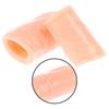 2-in-1 Set Penis Foreskin Resistance Ring Complex Corrector Reusable Penis Sleeve Delay Ejaculation Condom Cock Ring Couple Toys