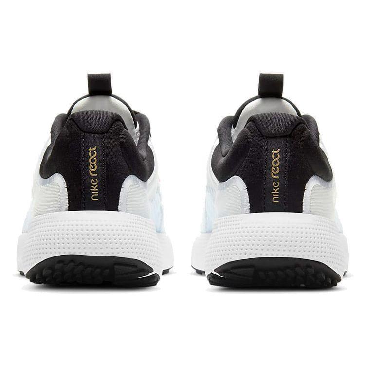 Nike  React Escape Run Summit White Gold Women Sneakers Football-Grey Black Metallic-Gold-Coin CV3817-103