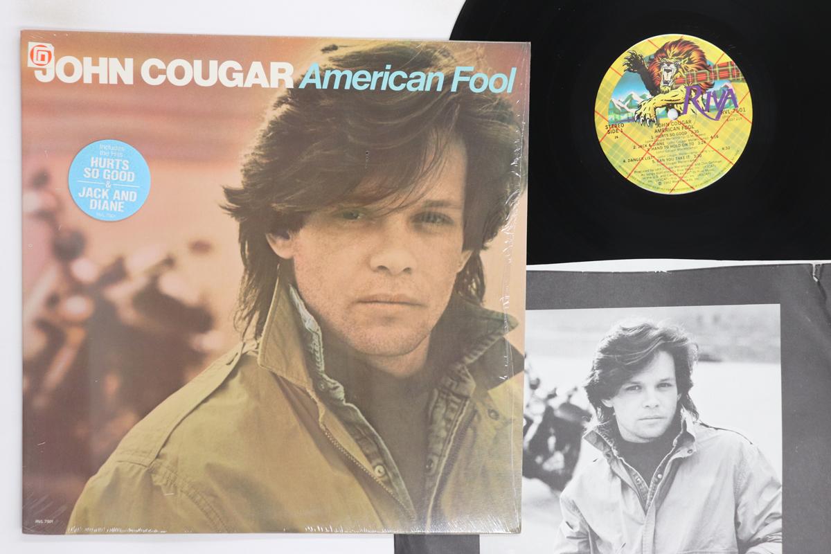 

LP Record JOHN COUGAR MELLENCAMP American Fool RVL7501 RIVA 1982 US Rock Used