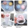 Gyro Washing Machine Filter Clothes Hair Debris Collector Lint-Free Laundry Multifunctional Fragment Collector