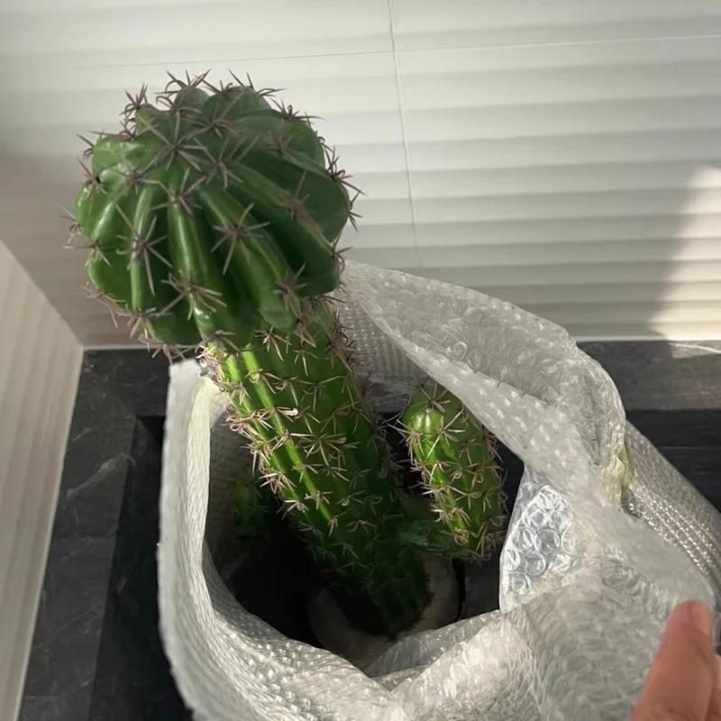 Large Artificial Cactus Plants Ornaments Living Room Houseplants Floor Plant Fake Flowers Realistic Bonsai Modern Decoration