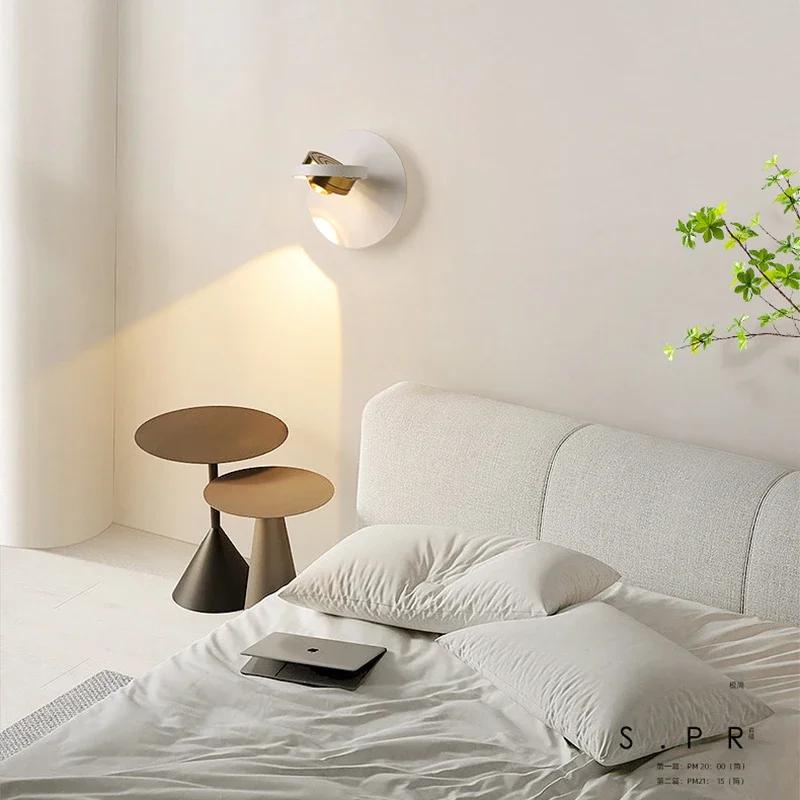 Modern LED Wall Lamp Rotatable Wall Light for Bedroom Living Room Indoor Wall Sconces Home Decoration Lighting Fixture