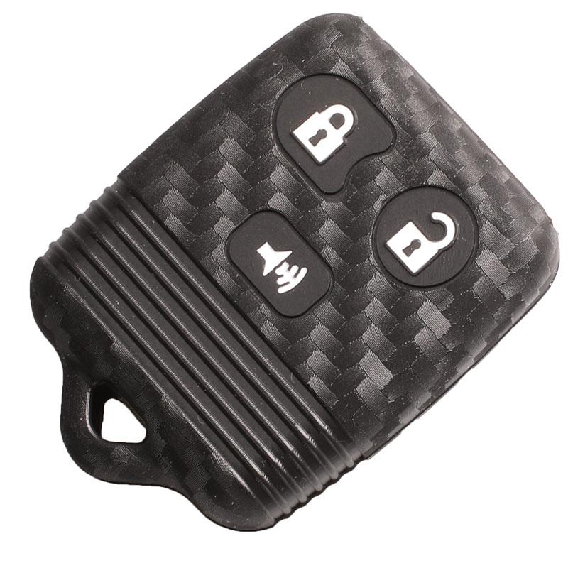 

jingyuqin 3/4 B чехол для автомобильного ключа чехол Fibler силиконовый для Ford Escape F 150 Explorer 2001 - 2007