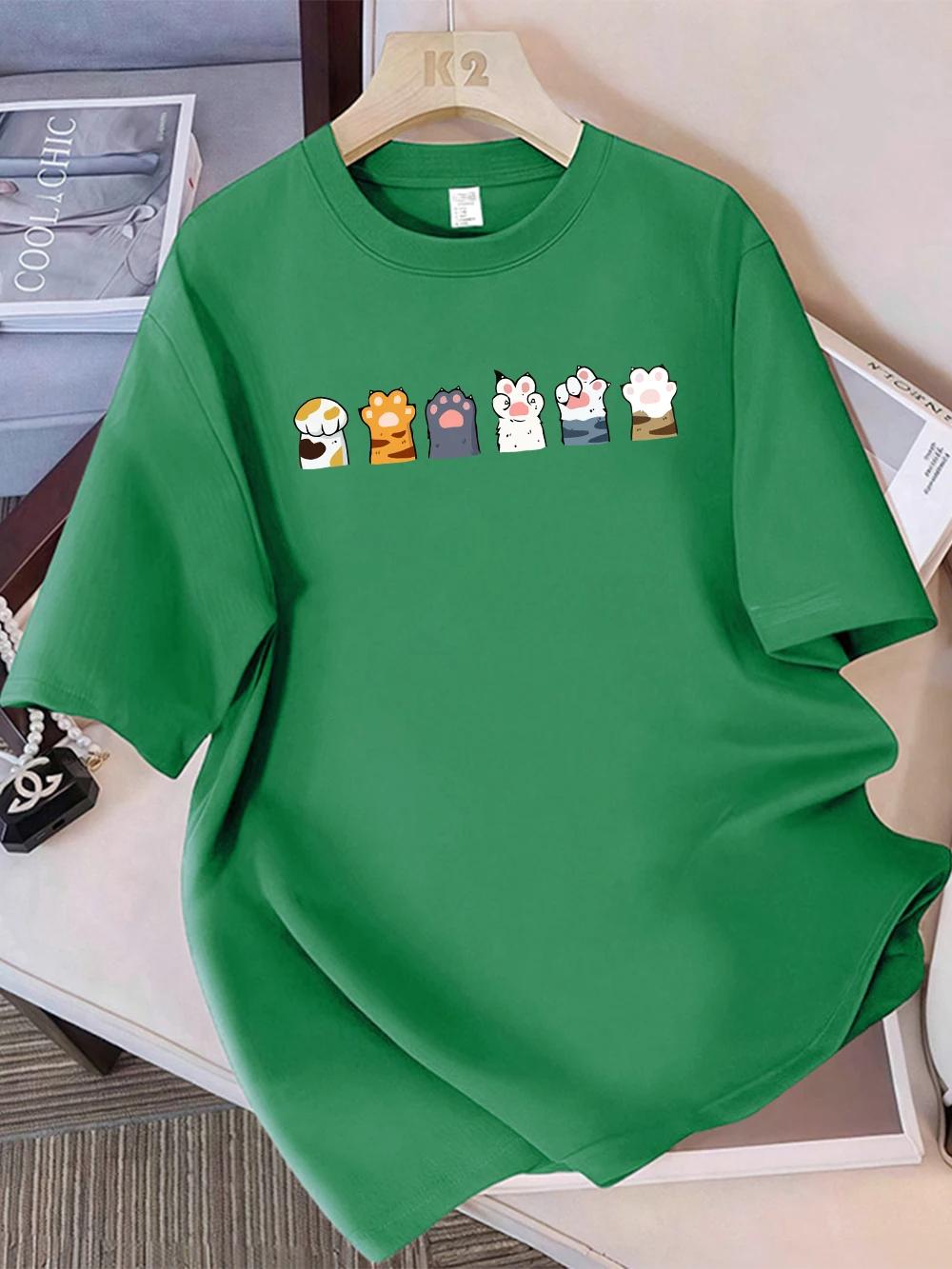 

Cotton Breathable Childrens Tshirt Fun Cute Pet Collection Printed Unisexs and Womens Casual Parent Child Clothing Top S