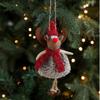 Fabric Animal Pendants Christmas Doll Ornaments Christmas Tree Hanging  Christmas Tree Decorations